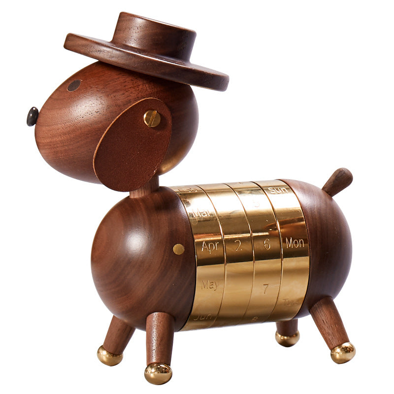 Wooden Color Wooden Crafts Creative Gifts Home European Style Decoration Wooden Crafts - Home Decor & Storage | VELOURY LIVING