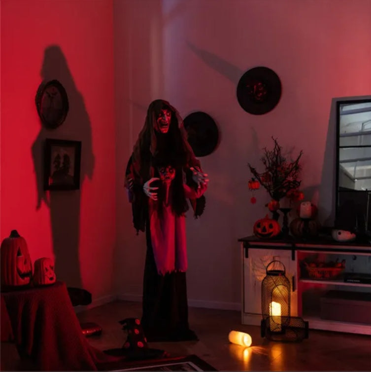 Halloween Vampire Decorations With Led Lighting - Home Decor & Storage | VELOURY LIVING