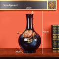 Luxurious And Fulfilling Crabapple Ceramic Decorative Vase - Home Decor & Storage | VELOURY LIVING