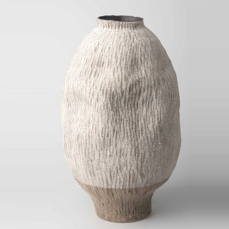 Eastern Aesthetic Vintage Ceramic Vase Handcrafted Premium Quality - Home Decor & Storage | VELOURY LIVING