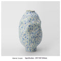 Eastern Aesthetic Vintage Ceramic Vase Handcrafted Premium Quality - Home Decor & Storage | VELOURY LIVING