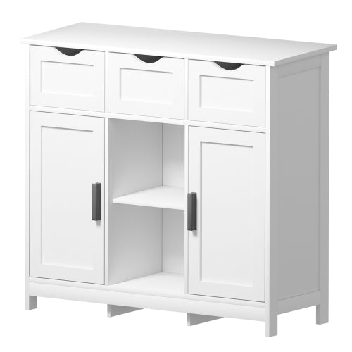 Storage Cabinets Wooden Floor Cabinet With Drawers And Shelves Storage Cabinets Accent Cabinet For Living Room Bedroom Bathroom Furniture Home Decor - Home Decor & Storage | VELOURY LIVING