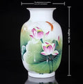 Lotus Flower Vase Ornaments For Living Room And Entryway Symbolizing Abundance Year After Year - Home Decor & Storage | VELOURY LIVING